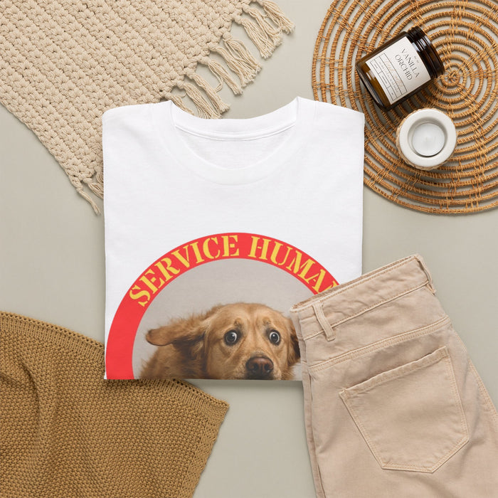 T-Shirt — “Service Human Do Not Pet” Service Dog Support Tee