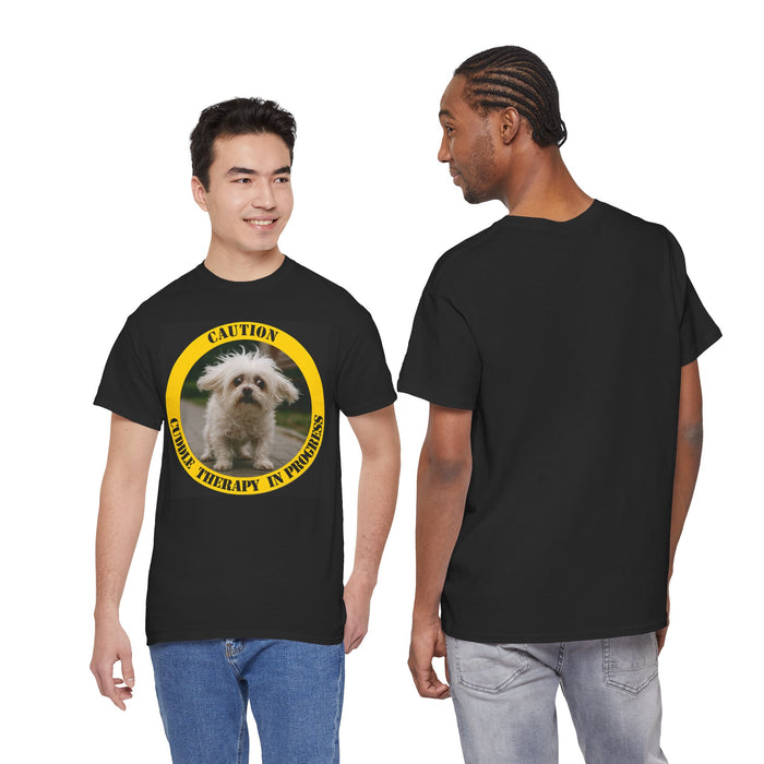 Caution: Canine Therapy In Progress Tee