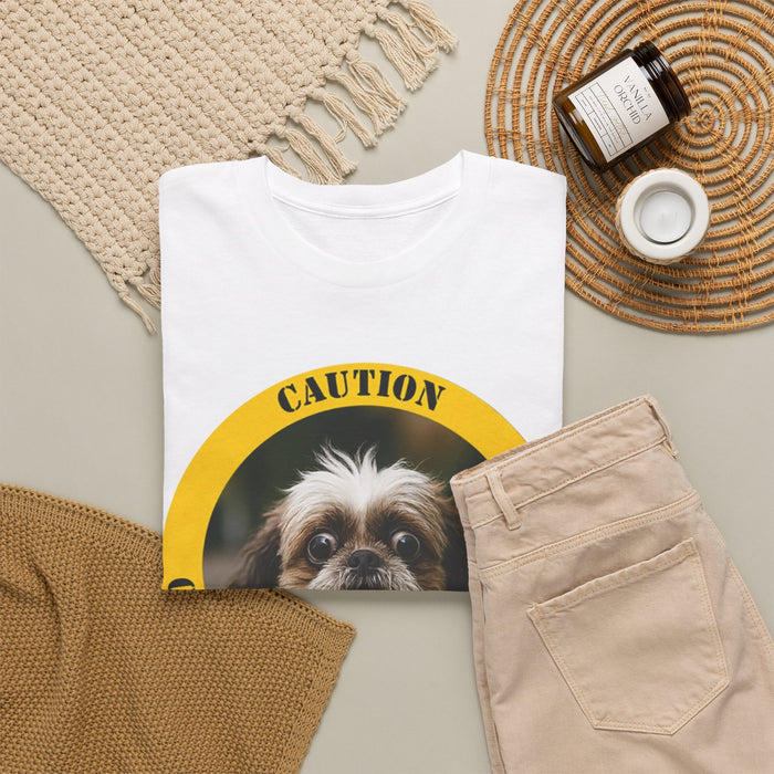 Caution: Cuddle Therapy In Progress — Dog Graphic T-Shirt