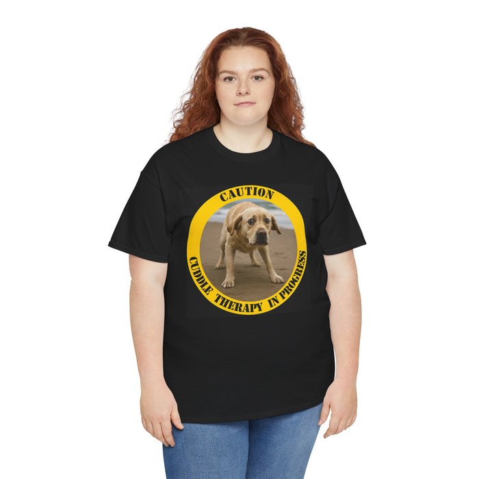 Caution: Canine Therapy In Progress T‑Shirt