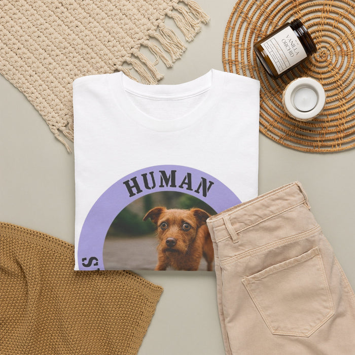 Dog Lover Tee — "Human Security Blanket" Graphic T‑Shirt