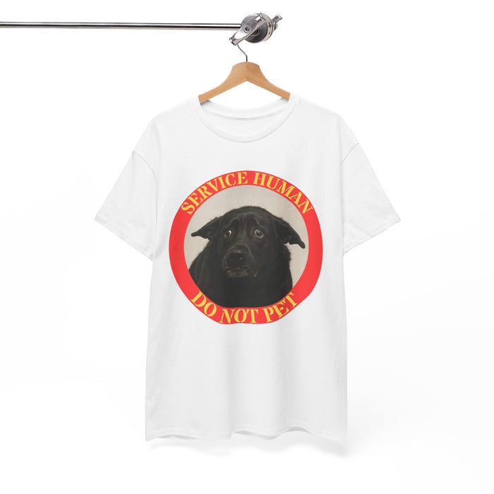 Service Human "Do Not Pet" T-Shirt — Service Dog Handler Tee