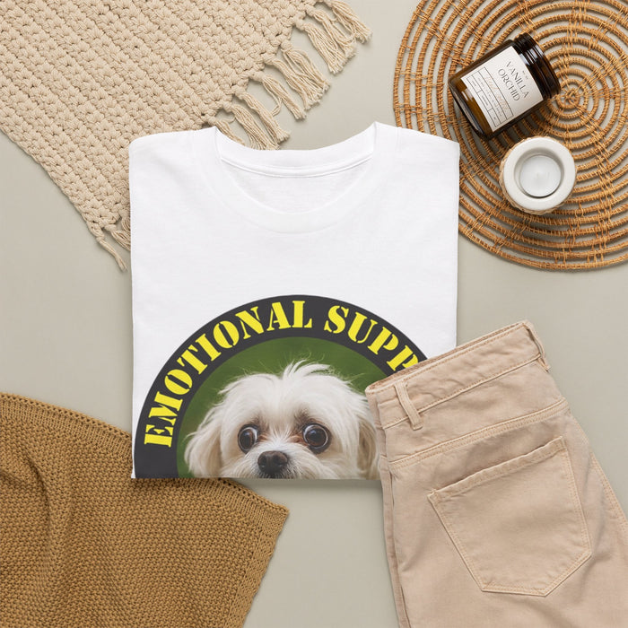 Emotional Support Human T-Shirt — Cute Therapy Dog Graphic Tee
