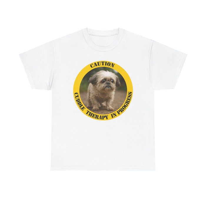 Caution: Cuddle Therapy in Progress T‑Shirt
