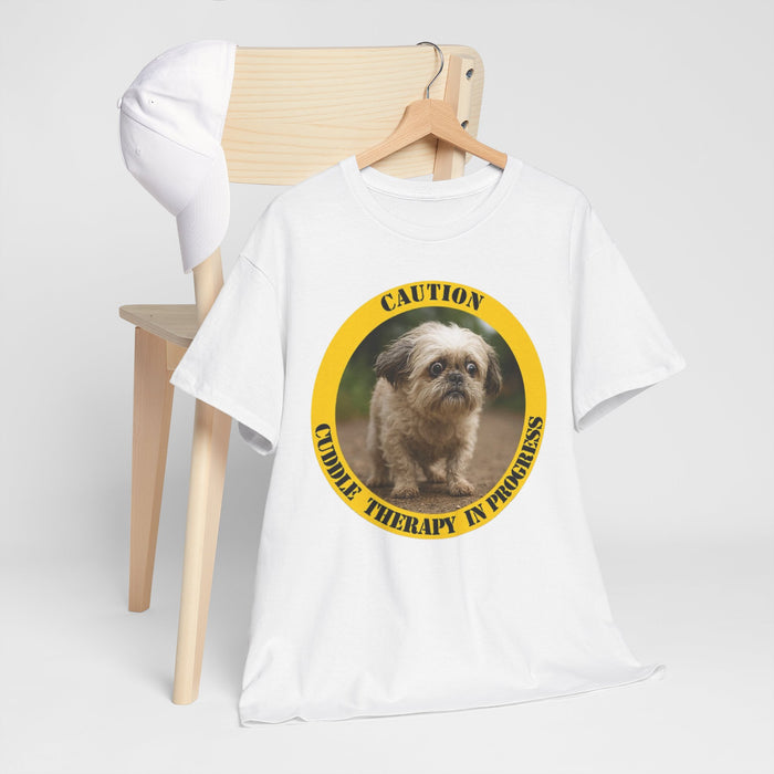 Caution: Cuddle Therapy in Progress T‑Shirt