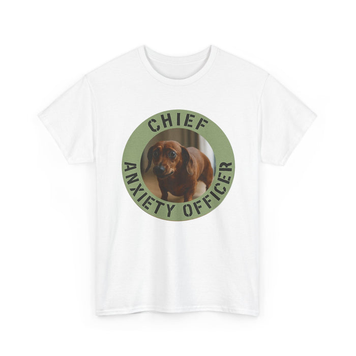 Chief Anxiety Officer Dog T-Shirt
