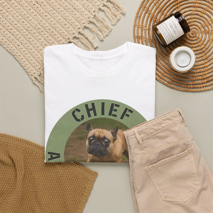 Chief Anxiety Officer T-Shirt — Funny Pug Dog Graphic Tee