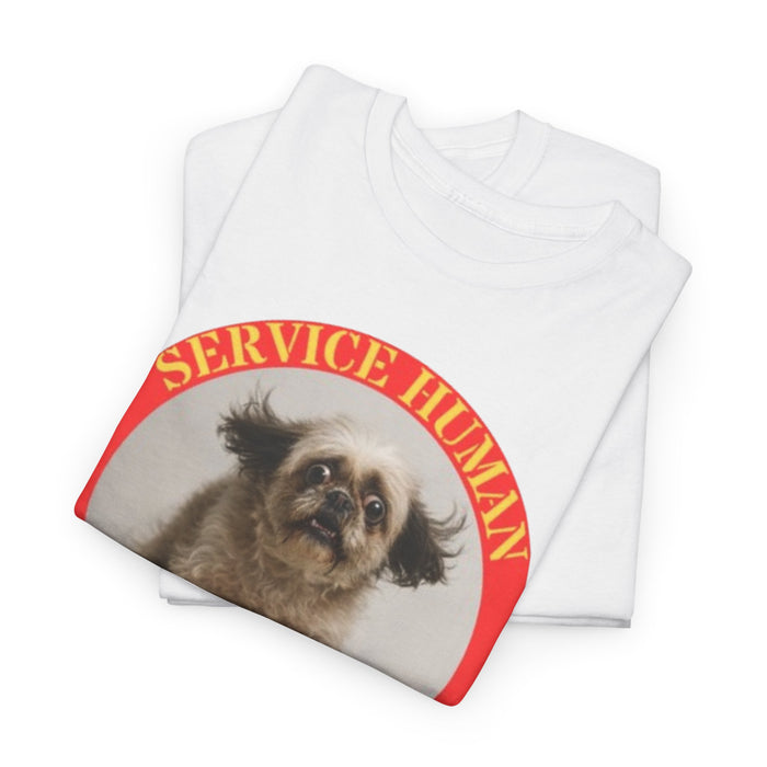 T-Shirt — "Service Human Do Not Pet" Service Dog Awareness Tee