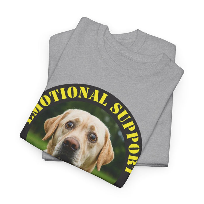 Emotional Support Human T-Shirt — Funny Labrador Pet Lover Tee