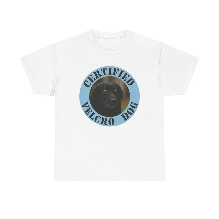 Certified Velcro Dog T‑Shirt – Funny Dog Lover Tee