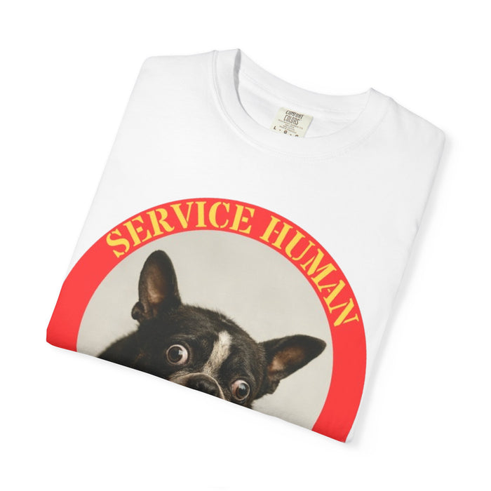 Service Human 'Do Not Pet' T-Shirt — Funny Service Dog Design