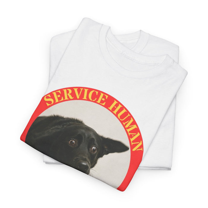 Service Human "Do Not Pet" T-Shirt — Funny Service Dog Awareness Tee