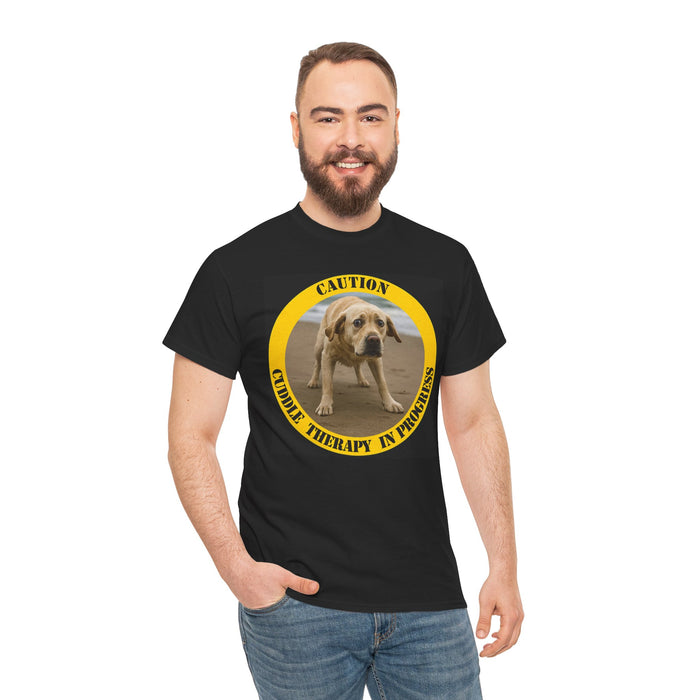 Caution: Canine Therapy In Progress T‑Shirt