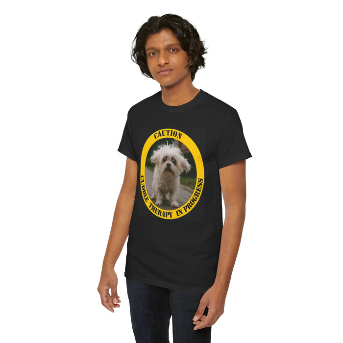 Caution: Canine Therapy In Progress Tee