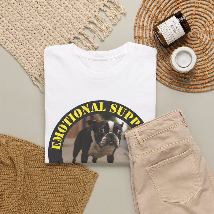 Emotional Support Human Tee — Funny Dog Pet Lover T-Shirt