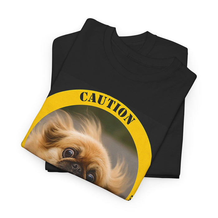 Pekingese Caution 'Cuddle Therapy in Progress' Tee
