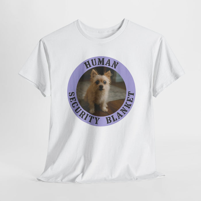 T-Shirt — 'Human Security Blanket' Puppy Graphic Tee