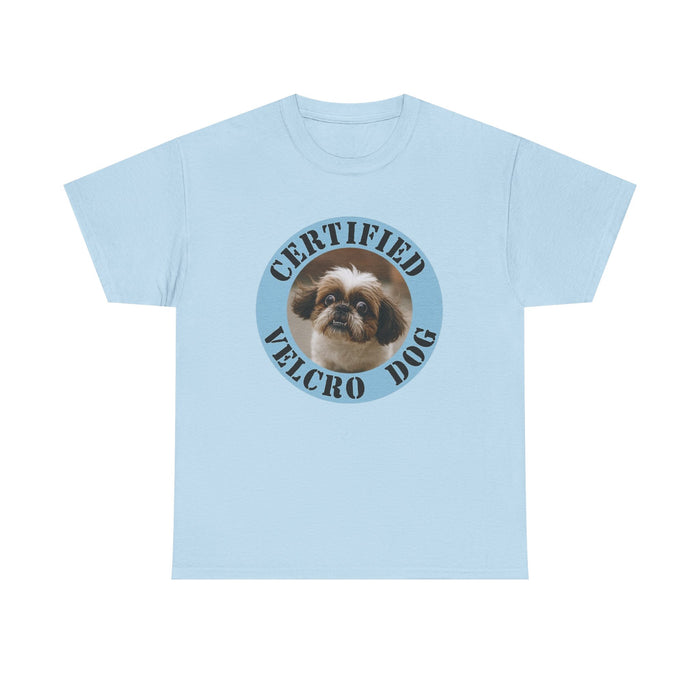 Certified Velcro Dog T‑Shirt — Funny Shih Tzu Pet Tee