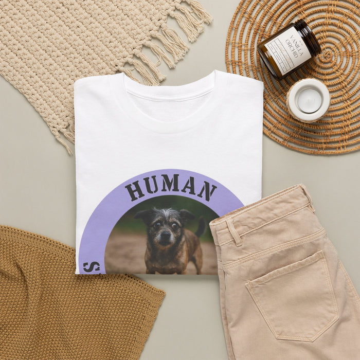 Dog "Human Security Blanket" Tee — Funny Pet Lover T-Shirt