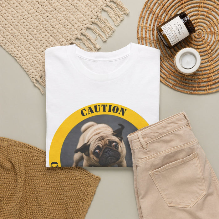 Pug Caution 'Cuddle Therapy in Progress' T-Shirt