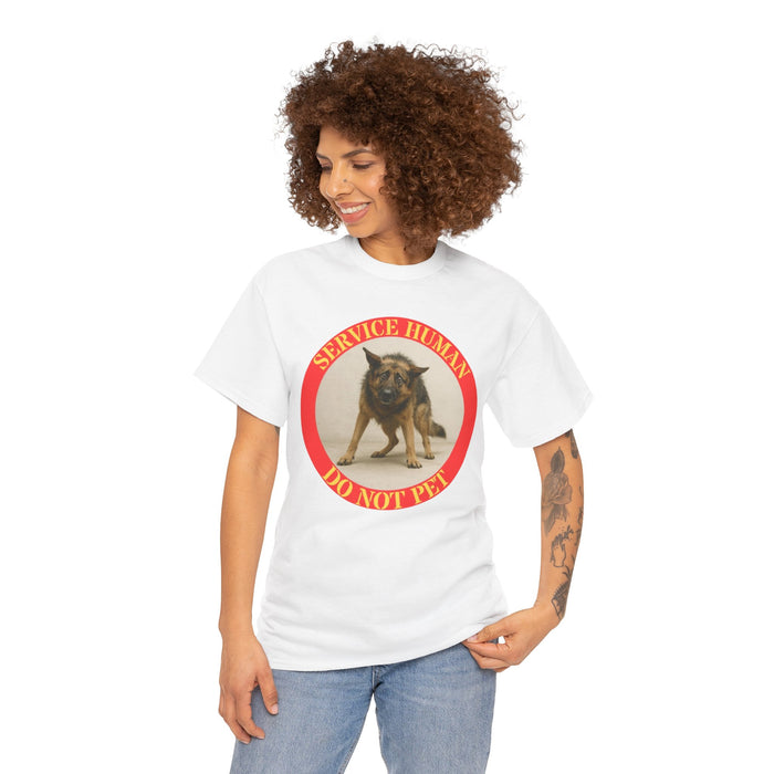 Service Human 'Do Not Pet' T-Shirt