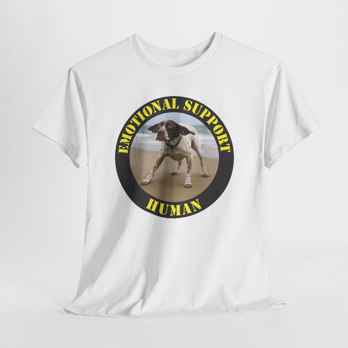 Emotional Support Human T-Shirt — Funny Dog Therapy Tee