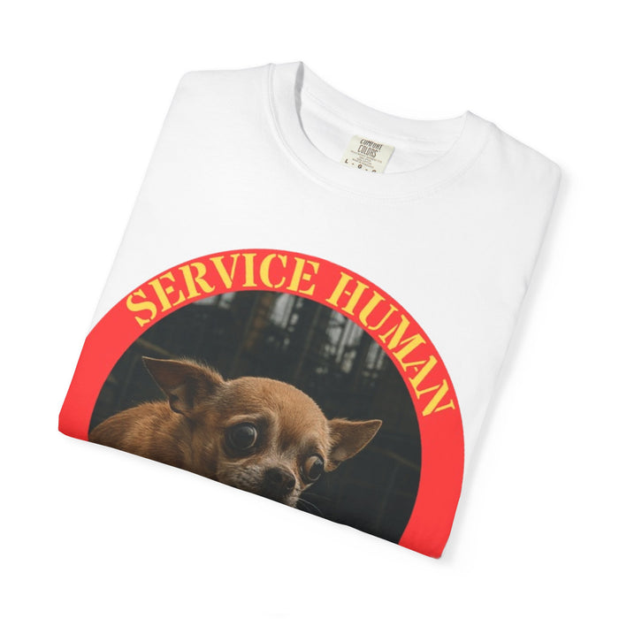 Service Human 'Do Not Pet' T-Shirt — Funny Chihuahua Graphic Tee