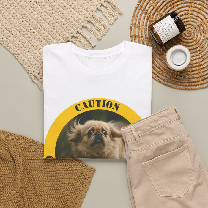 Dog Cuddle Therapy T‑Shirt - "Caution: Cuddle Therapy in Progress"