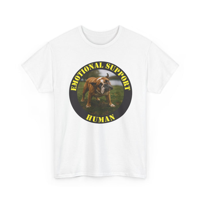 T‑Shirt — “Emotional Support Human” Dog Graphic Tee