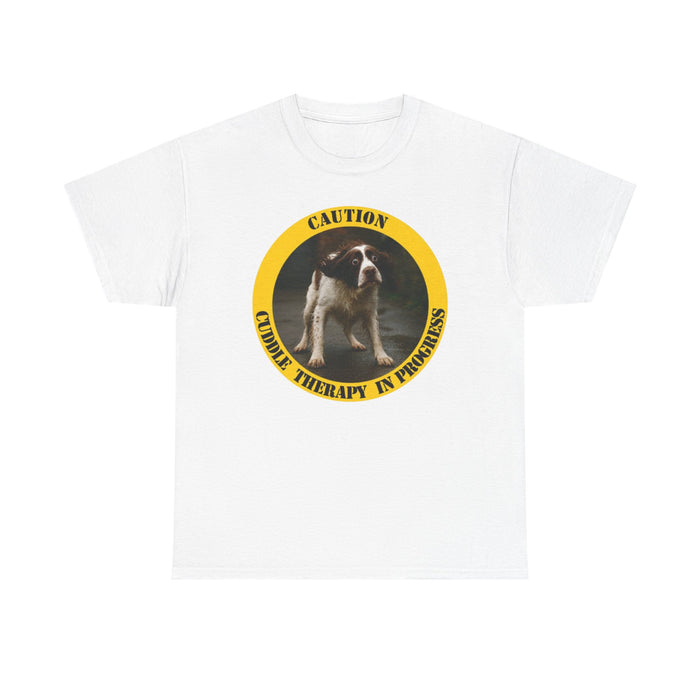 Caution: Canine Therapy In Progress T-Shirt