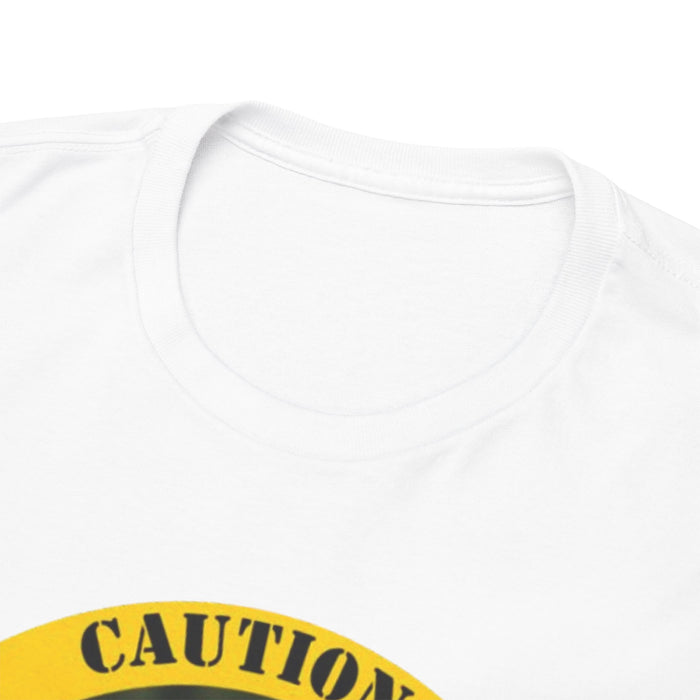 T‑Shirt — Caution: Cuddle Therapy in Progress (Cute Dog Graphic)