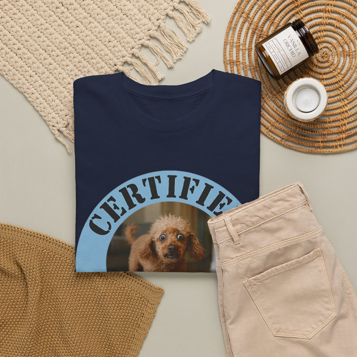 Certified Velcro Dog T-Shirt — Funny Dog Meme Tee