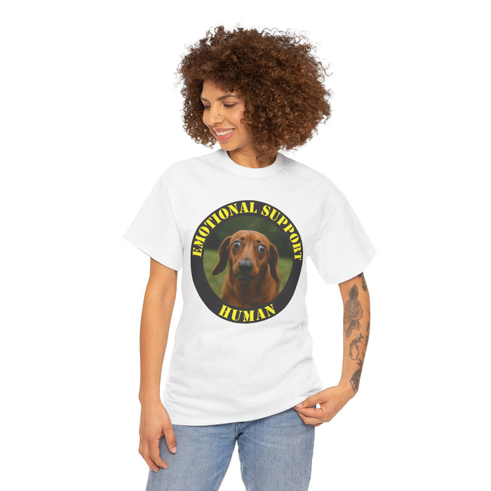 Dachshund "Emotional Support Human" T‑Shirt