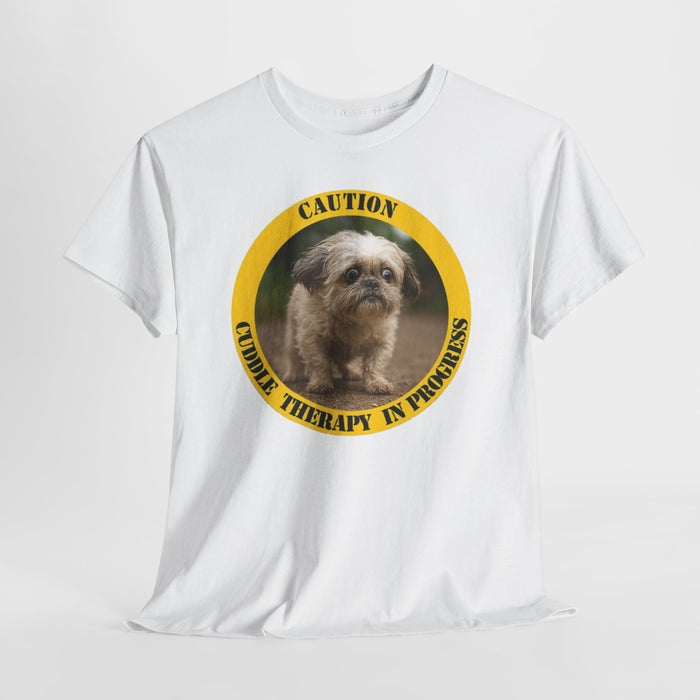 Caution: Cuddle Therapy in Progress T‑Shirt