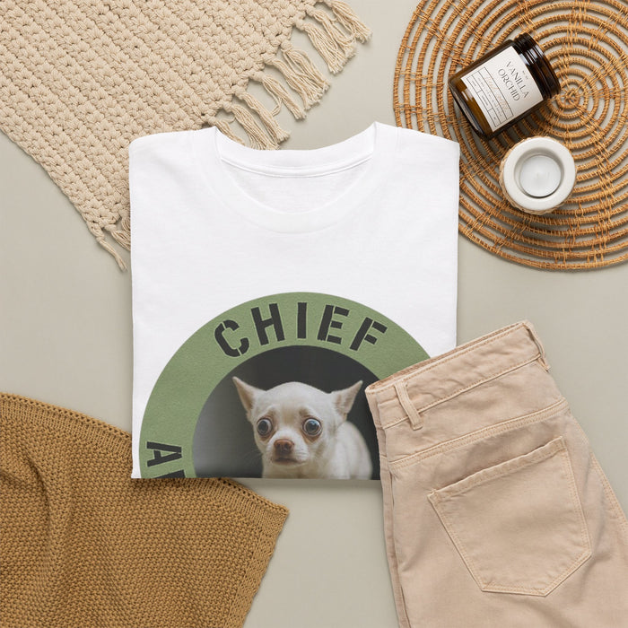 Chief Anxiety Officer T-Shirt — Funny Dog Graphic Tee