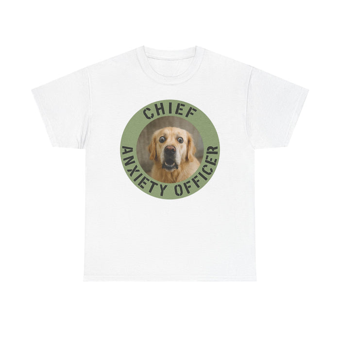 Chief Anxiety Officer Dog T-Shirt