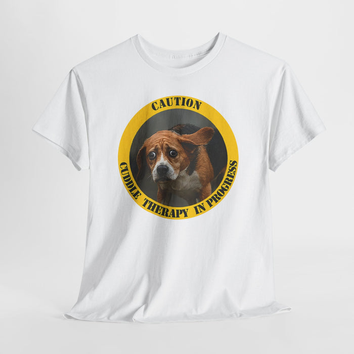 Caution: Canine Therapy In Progress T‑Shirt