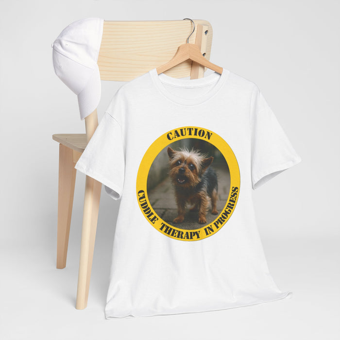 Caution: Cuddle Therapy in Progress Tee