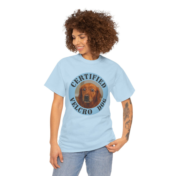 Certified Velcro Dog T‑Shirt – Funny Dog Lover Tee