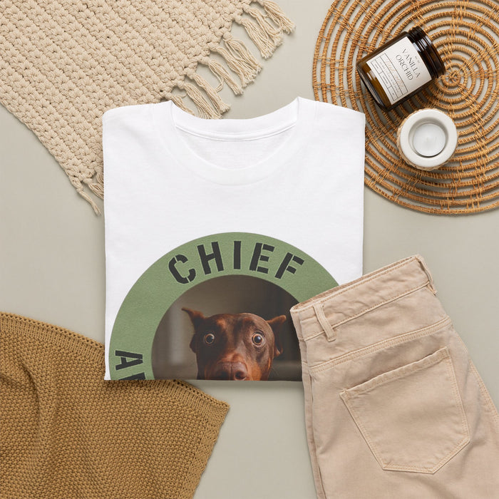 Chief Anxiety Officer T-Shirt – Funny Dog Graphic Tee