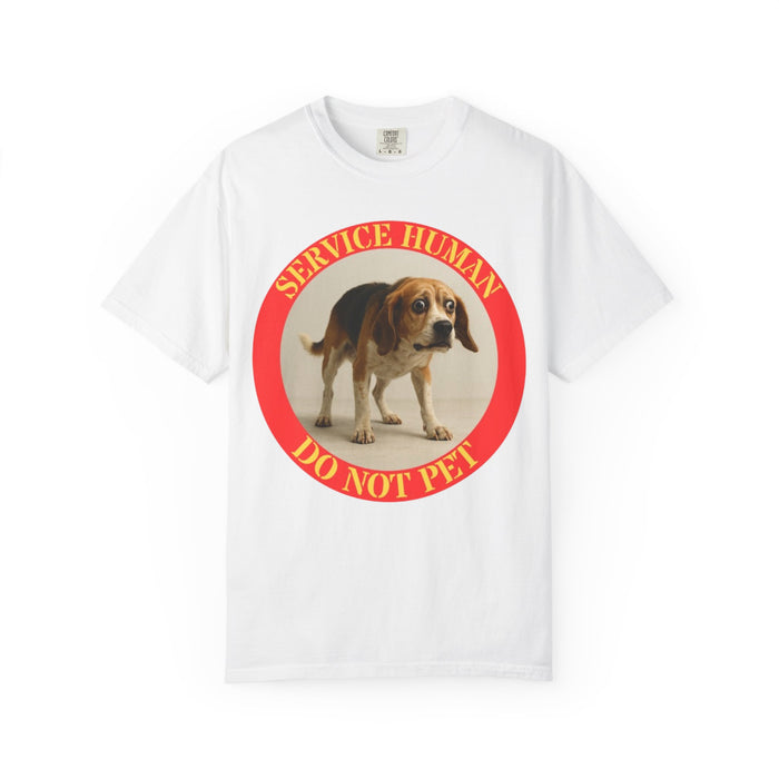Service Human "Do Not Pet" T-Shirt — Funny Service Dog Awareness Tee