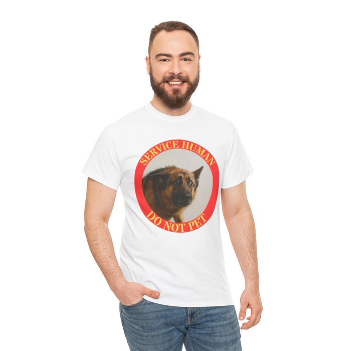 Service Human "Do Not Pet" Dog T-Shirt