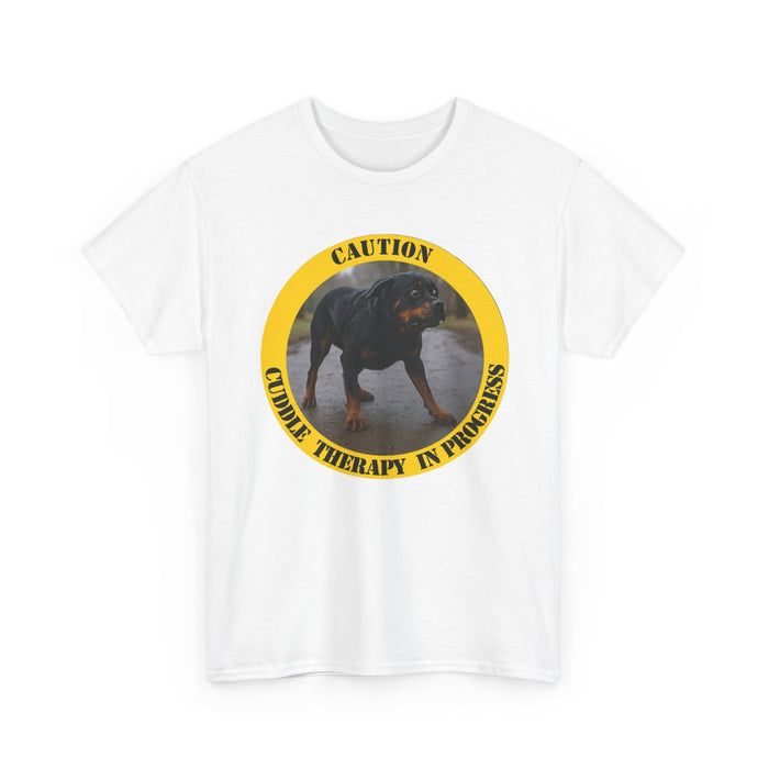 Corgi Therapy T‑Shirt — "Caution: Corgi Therapy in Progress" Dog Lover Tee