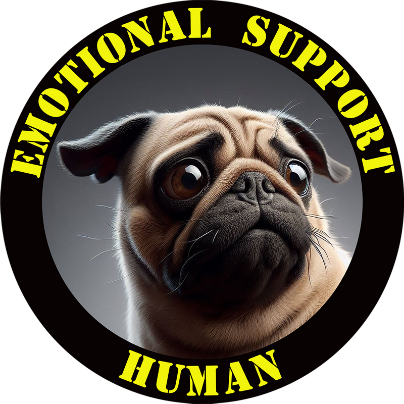 Emotional Support Human Tee 